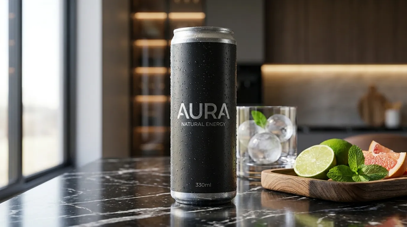 Product placed in lifestyle scene